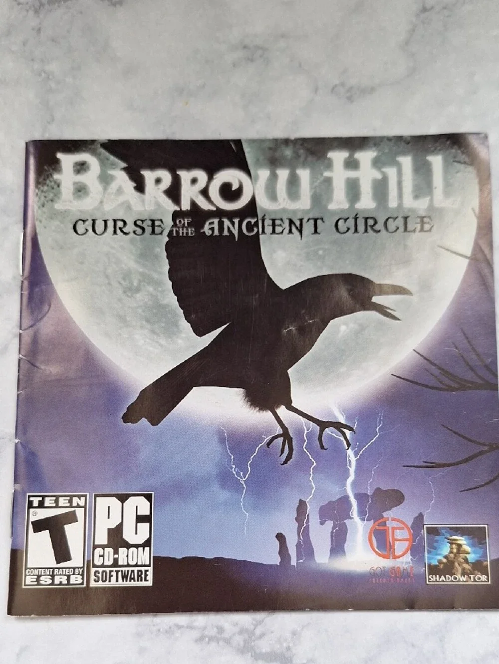 : Curse of the Ancient Circle PC Game - Silver/Black